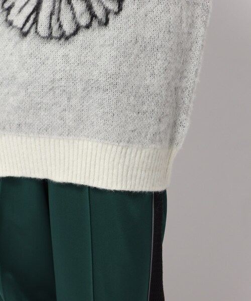 tk.TAKEO KIKUCHI(ティーケータケオキクチ)の「◆ガーベラシャギーニット(ニット/セーター・レディース・ホワイト系6/ブラック系3・66)」の8枚目の写真