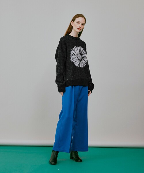 tk.TAKEO KIKUCHI(ティーケータケオキクチ)の「◆ガーベラシャギーニット(ニット/セーター・レディース・ホワイト系6/ブラック系3・66)」の13枚目の写真