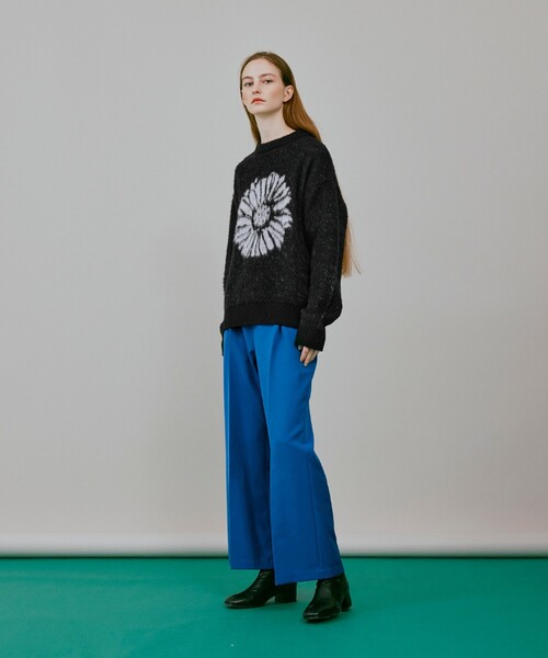 tk.TAKEO KIKUCHI(ティーケータケオキクチ)の「◆ガーベラシャギーニット(ニット/セーター・レディース・ホワイト系6/ブラック系3・66)」の14枚目の写真