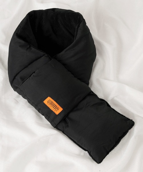 UNIVERSAL OVERALL(ユニバーサルオーバーオール)の「【79】【UNIVERSAL OVERALL/ユニバーサルオーバーオール】 ナイロン 中綿 差し込み マフラー/ネックウォーマー/ 防寒(マフラー・メンズ・ライトブラウン/オリーブ/ブラック/ブラウン/モカ/ネイビー/ブラウン系/ベージュ系/ブラック系/ネイビー系・FREE)」の1枚目の写真