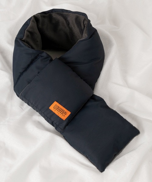 UNIVERSAL OVERALL(ユニバーサルオーバーオール)の「【79】【UNIVERSAL OVERALL/ユニバーサルオーバーオール】 ナイロン 中綿 差し込み マフラー/ネックウォーマー/ 防寒(マフラー・メンズ・ライトブラウン/オリーブ/ブラック/ブラウン/モカ/ネイビー/ブラウン系/ベージュ系/ブラック系/ネイビー系・FREE)」の10枚目の写真