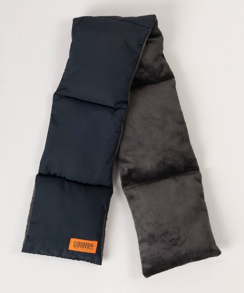 UNIVERSAL OVERALL(ユニバーサルオーバーオール)の「【79】【UNIVERSAL OVERALL/ユニバーサルオーバーオール】 ナイロン 中綿 差し込み マフラー/ネックウォーマー/ 防寒(マフラー・メンズ・ライトブラウン/オリーブ/ブラック/ブラウン/モカ/ネイビー/ブラウン系/ベージュ系/ブラック系/ネイビー系・FREE)」の13枚目の写真
