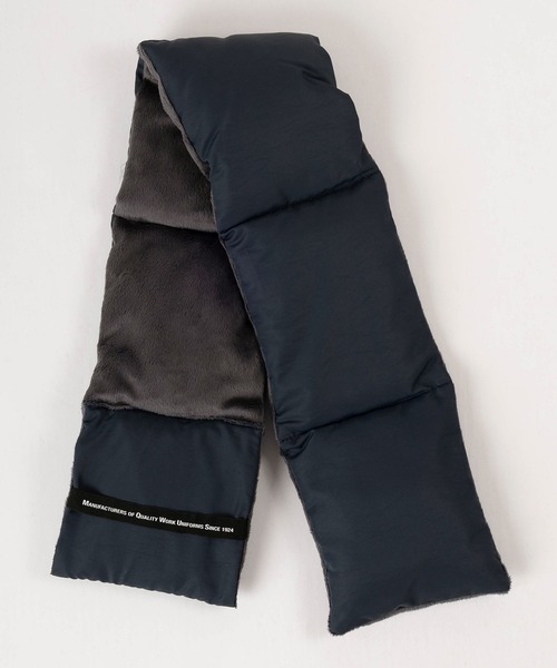 UNIVERSAL OVERALL(ユニバーサルオーバーオール)の「【79】【UNIVERSAL OVERALL/ユニバーサルオーバーオール】 ナイロン 中綿 差し込み マフラー/ネックウォーマー/ 防寒(マフラー・メンズ・ライトブラウン/オリーブ/ブラック/ブラウン/モカ/ネイビー/ブラウン系/ベージュ系/ブラック系/ネイビー系・FREE)」の14枚目の写真