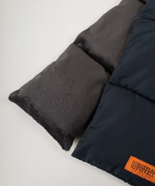 UNIVERSAL OVERALL(ユニバーサルオーバーオール)の「【79】【UNIVERSAL OVERALL/ユニバーサルオーバーオール】 ナイロン 中綿 差し込み マフラー/ネックウォーマー/ 防寒(マフラー・メンズ・ライトブラウン/オリーブ/ブラック/ブラウン/モカ/ネイビー/ブラウン系/ベージュ系/ブラック系/ネイビー系・FREE)」の17枚目の写真