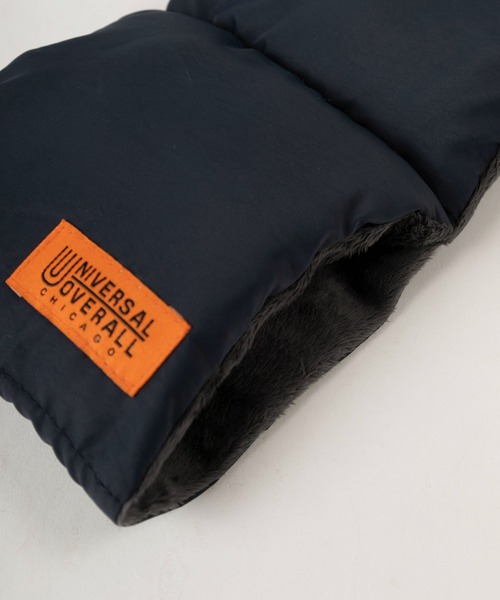 UNIVERSAL OVERALL(ユニバーサルオーバーオール)の「【79】【UNIVERSAL OVERALL/ユニバーサルオーバーオール】 ナイロン 中綿 差し込み マフラー/ネックウォーマー/ 防寒(マフラー・メンズ・ライトブラウン/オリーブ/ブラック/ブラウン/モカ/ネイビー/ブラウン系/ベージュ系/ブラック系/ネイビー系・FREE)」の22枚目の写真