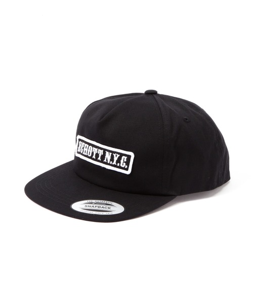 schott（ショット）の「【WEB LIMITED】Schott/ショット/HELL'S LOGO CAP/ヘルズロゴ キャップ（キャップ・メンズ・ブラック/チャコールグレー/ネイビー・FREE）」の2枚目の写真