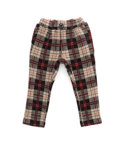 BREEZE（ブリーズ）の「あったか２柄ジャガードパンツ_裏シャギー（その他パンツ・キッズ・ブラック/ベージュ・80/130/140/120/100/90/110）」の2枚目の写真