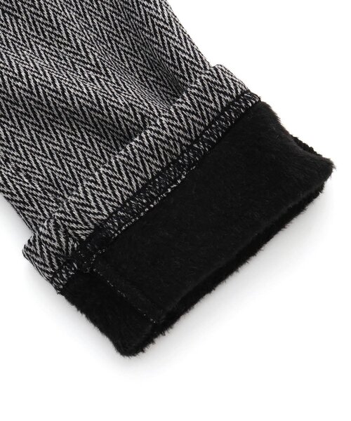 BREEZE（ブリーズ）の「あったか２柄ジャガードパンツ_裏シャギー（その他パンツ・キッズ・ブラック/ベージュ・80/130/140/120/100/90/110）」の3枚目の写真