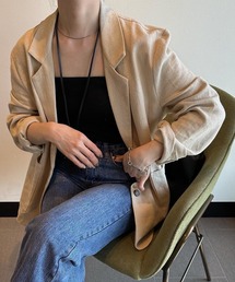 select MOCA（セレクトモカ）の「リネンオーバージャケット（その他アウター）」