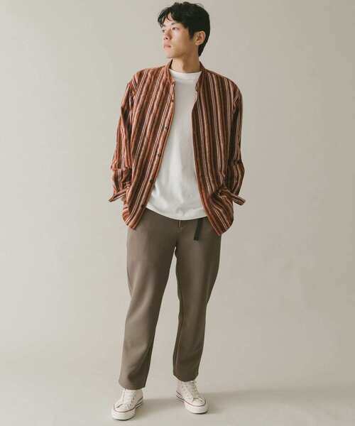 URBAN RESEARCH DOORS（アーバンリサーチドアーズ）の「『UR TECH』フリースボンディングパンツ（その他パンツ・メンズ・チャコールグレー/カーキ/ブラック/ネイビー・SMALL/MEDIUM/LARGE）」の14枚目の写真