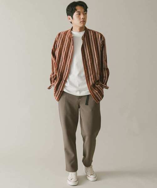 URBAN RESEARCH DOORS（アーバンリサーチドアーズ）の「『UR TECH』フリースボンディングパンツ（その他パンツ・メンズ・チャコールグレー/カーキ/ブラック/ネイビー・SMALL/MEDIUM/LARGE）」の15枚目の写真