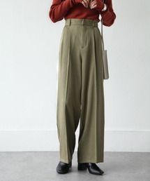 Chillfar | ハイウエストストレートスラックスパンツ(スラックス)