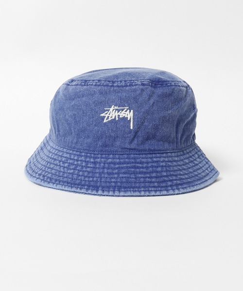 STUSSY ステューシー 　バケットハット　コットンデニム　（非喫煙） 楽天市場】ステューシー STUSSY バケット ハット Washed Denim