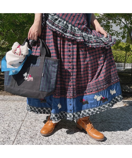 PINK HOUSE（ピンクハウス）の「スコッチテリアぬいぐるみコサージュ（ブローチ/コサージュ・レディース・ブラック/ホワイト・フリー）」の14枚目の写真