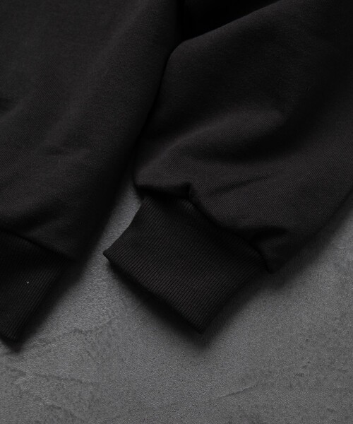 TOWNCRAFT（タウンクラフト）の「TOWN CRAFT/タウンクラフト 別注 ハーフジップパーカー/フーディー（パーカー・メンズ・チャコールグレー/オフホワイト/オリーブ/イエロー/ネイビー・MEDIUM/LARGE）」の11枚目の写真