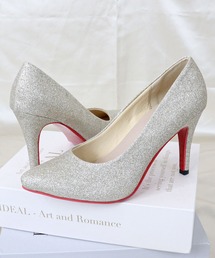 LibertyDoll/ポインテッドトゥ9.5cmピンヒールレッドソールパンプス(1114/1114-SA)