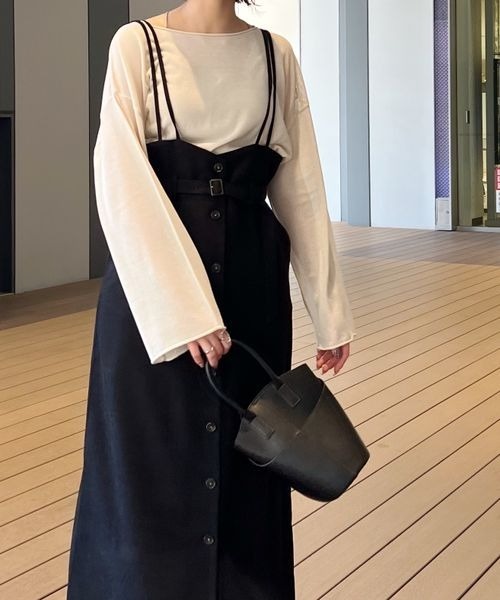 mysty woman(ミスティウーマン)の「【復刻!/WEB限定アイテム】ソルベシアーニット 190297(ニット/セーター・レディース・ブラック系その他/ピンク系その他/ホワイト系その他/ベージュ系その他/パープル系その他/グリーン系その他/ブルー系その他/レモンイエロー・FREE)」の12枚目の写真