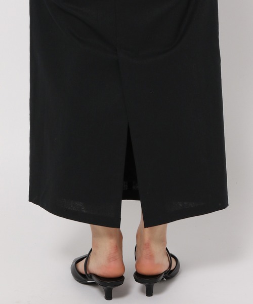 LOWRYS FARM(ローリーズファーム)の「アサコンハイウエストタイトスカート(スカート・レディース・ダークブラウン/セージグリーン/ブラック/マスタード/ネイビー・マルチサイズ)」の10枚目の写真