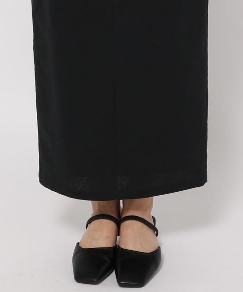 LOWRYS FARM(ローリーズファーム)の「アサコンハイウエストタイトスカート(スカート・レディース・ダークブラウン/セージグリーン/ブラック/マスタード/ネイビー・マルチサイズ)」の12枚目の写真