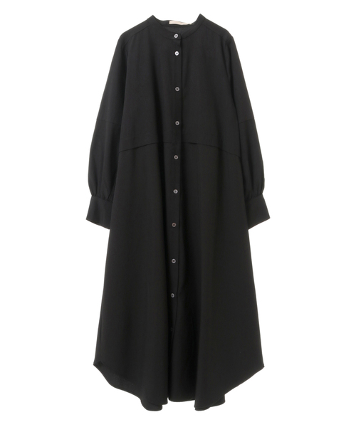 MELROSE claire(メルローズ クレール)の「【シンプルに使いやすいバンドカラー大人シャツワンピース♪】(シャツワンピース・レディース・グレイッシュベージュ/ブラック/オフホワイト・FREE)」の22枚目の写真