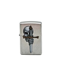Zippo（ジッポー）の「ZIPPO ジッポ 49488 SWORD SKULL DESIGN（アッシュトレイ/ライター）」