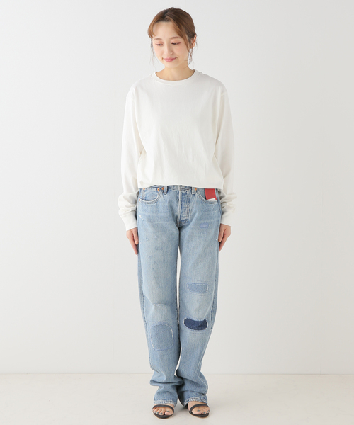 FRAMeWORK（フレームワーク）の「【LEVIS/リーバイス】ORIGINAL28102 501（デニムパンツ・レディース・ブルー・28/29）」の2枚目の写真