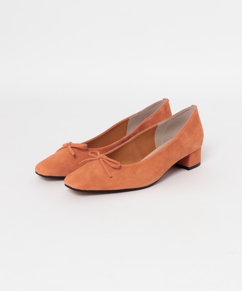 URBAN RESEARCH ROSSO WOMEN（アーバンリサーチ　ロッソ）の「シープスエードバレエシューズ（バレエシューズ・レディース・ネイビー/ベージュ系その他/オレンジ・38/37/36）」の9枚目の写真