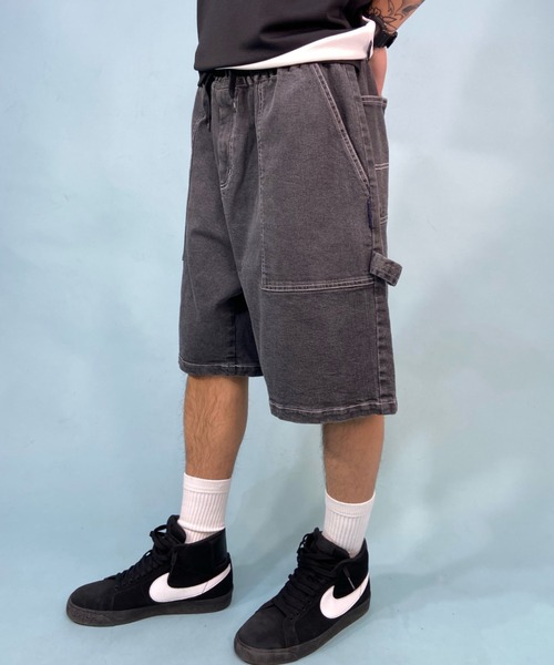 seyto（セイト）の「Cut off two tuck wide half pants / カット