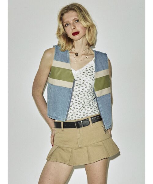 jouetie（ジュエティ）の「レーシングベスト（ベスト・レディース・ブラック/ブルー/クリア・MEDIUM）」の5枚目の写真