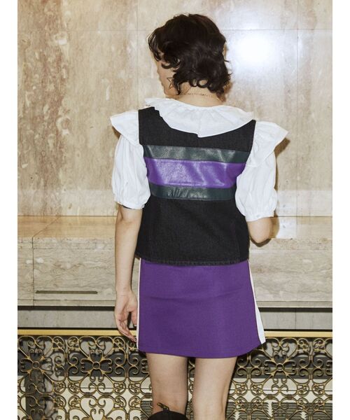 jouetie（ジュエティ）の「レーシングベスト（ベスト・レディース・ブラック/ブルー/クリア・MEDIUM）」の15枚目の写真