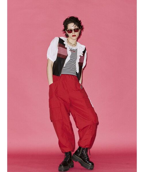 jouetie（ジュエティ）の「レーシングベスト（ベスト・レディース・ブラック/ブルー/クリア・MEDIUM）」の22枚目の写真