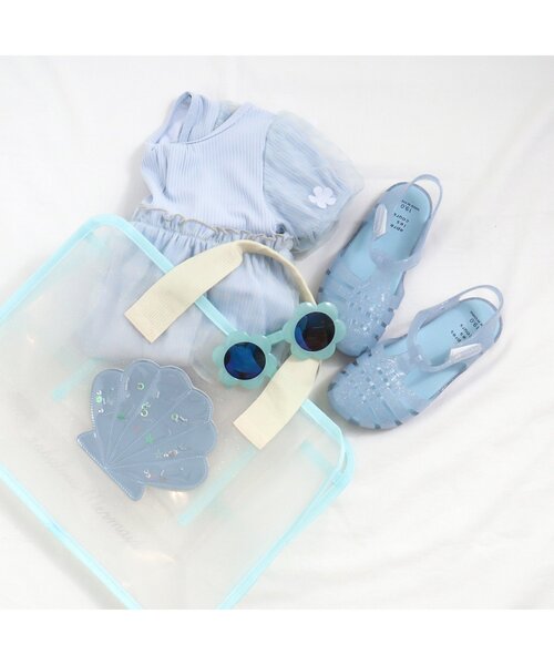 apres les cours（アプレレクール）の「モチーフスイムバック（スイムグッズ・キッズ・サックスブルー/オレンジ/グリーン・FREE）」の8枚目の写真