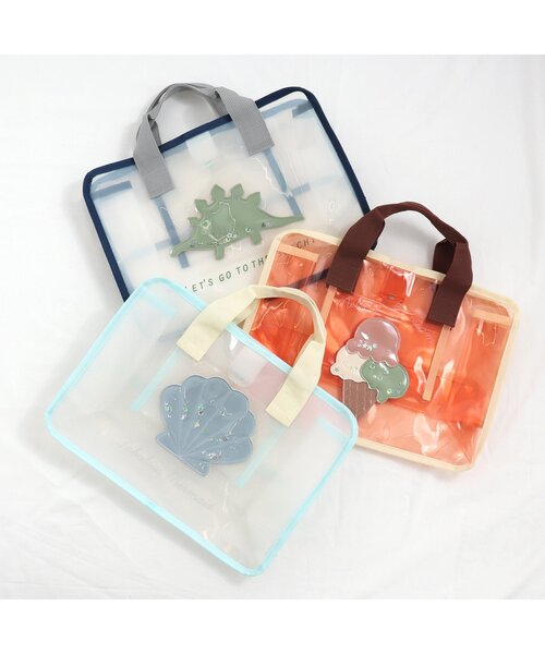 apres les cours（アプレレクール）の「モチーフスイムバック（スイムグッズ・キッズ・サックスブルー/オレンジ/グリーン・FREE）」の11枚目の写真