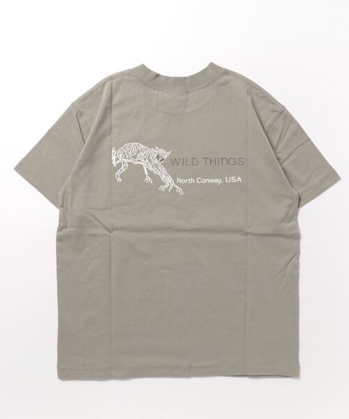 WILD THINGS(ワイルドシングス)の「WILD CAT T(Tシャツ/カットソー・レディース・カーキ/イエロー/ホワイト/ブラック/ブルー・FREE)」の11枚目の写真