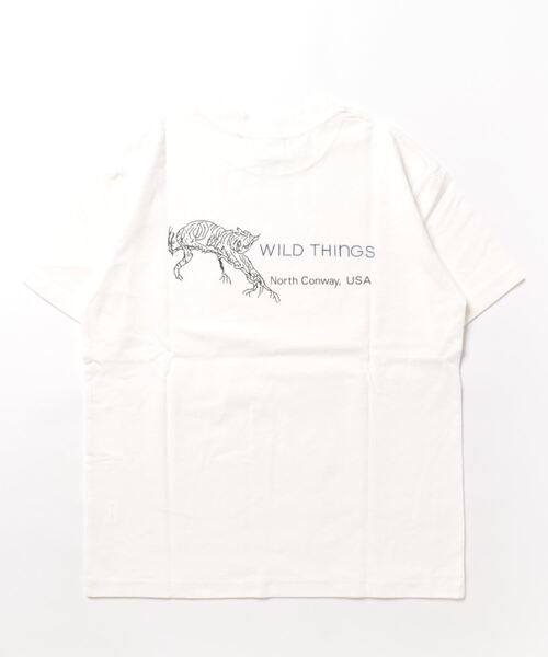 WILD THINGS(ワイルドシングス)の「WILD CAT T(Tシャツ/カットソー・レディース・カーキ/イエロー/ホワイト/ブラック/ブルー・FREE)」の6枚目の写真