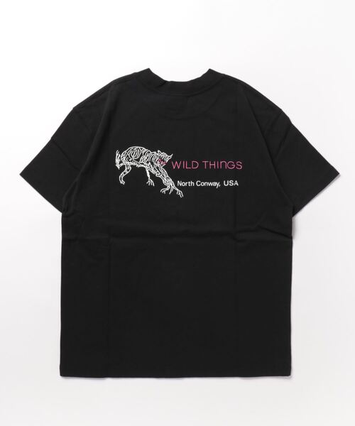 WILD THINGS(ワイルドシングス)の「WILD CAT T(Tシャツ/カットソー・レディース・カーキ/イエロー/ホワイト/ブラック/ブルー・FREE)」の13枚目の写真