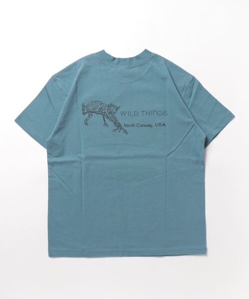 WILD THINGS(ワイルドシングス)の「WILD CAT T(Tシャツ/カットソー・レディース・カーキ/イエロー/ホワイト/ブラック/ブルー・FREE)」の9枚目の写真