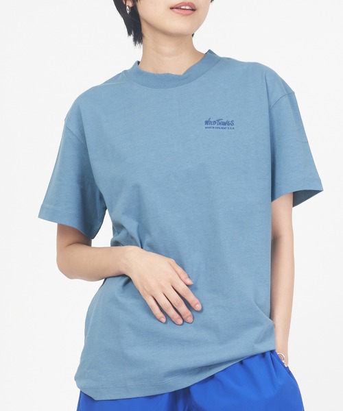 WILD THINGS(ワイルドシングス)の「WILD CAT T(Tシャツ/カットソー・レディース・カーキ/イエロー/ホワイト/ブラック/ブルー・FREE)」の5枚目の写真