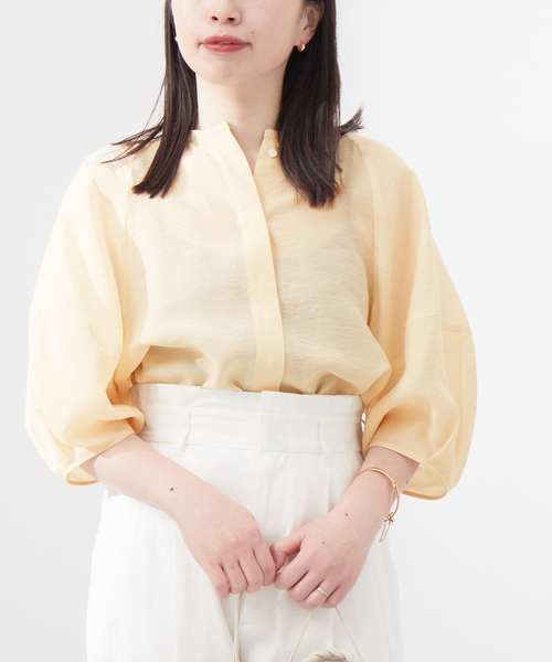 ジャーナルスタンダードレサージュ銀座店購入“ｂｙ　marie”シルクブラウス ジャーナルスタンダードレサージュ銀座店購入“by marie”シルク