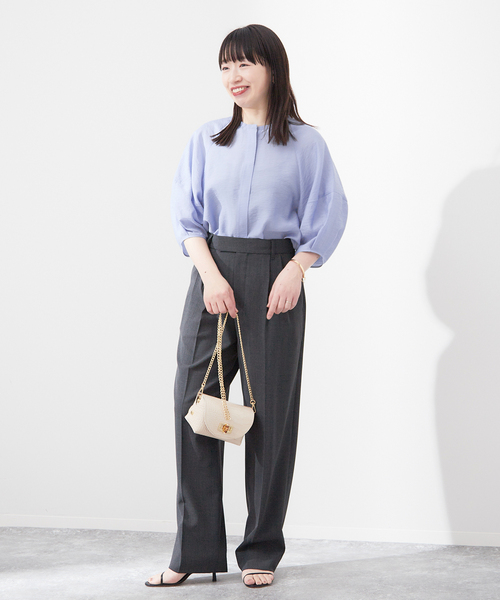 ジャーナルスタンダードレサージュ銀座店購入“ｂｙ　marie”シルクブラウス ジャーナルスタンダードレサージュ銀座店購入“by marie”シルクブラウス