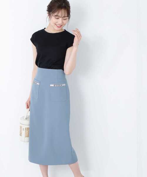 PROPORTION BODY DRESSING（プロポーションボディドレッシング）の「ベーシックカットソー / 1213160502（Tシャツ/カットソー・レディース・ホワイト/ブラック/ピンク/カーキ・FREE）」の7枚目の写真