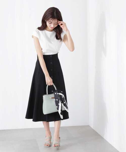 PROPORTION BODY DRESSING（プロポーションボディドレッシング）の「ベーシックカットソー / 1213160502（Tシャツ/カットソー・レディース・ホワイト/ブラック/ピンク/カーキ・FREE）」の12枚目の写真