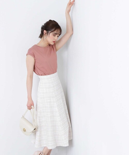 PROPORTION BODY DRESSING（プロポーションボディドレッシング）の「ベーシックカットソー / 1213160502（Tシャツ/カットソー・レディース・ホワイト/ブラック/ピンク/カーキ・FREE）」の20枚目の写真