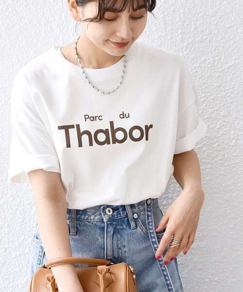 SHIPS any(シップス エニィ)の「SHIPS any:〈洗濯機可能〉スーベニア ロゴ ビッグ TEE(Tシャツ/カットソー・レディース・ベージュ/ホワイト/チャコールグレー/その他・ONE SIZE)」の1枚目の写真