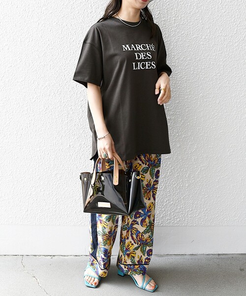 SHIPS any(シップス エニィ)の「SHIPS any:〈洗濯機可能〉スーベニア ロゴ ビッグ TEE(Tシャツ/カットソー・レディース・ベージュ/ホワイト/チャコールグレー/その他・ONE SIZE)」の12枚目の写真