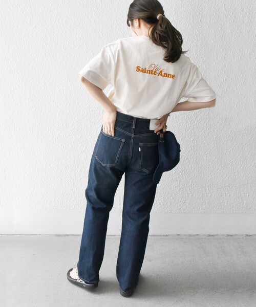SHIPS any(シップス エニィ)の「SHIPS any:〈洗濯機可能〉スーベニア ロゴ ビッグ TEE(Tシャツ/カットソー・レディース・ベージュ/ホワイト/チャコールグレー/その他・ONE SIZE)」の16枚目の写真