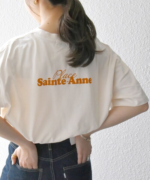 SHIPS any(シップス エニィ)の「SHIPS any:〈洗濯機可能〉スーベニア ロゴ ビッグ TEE(Tシャツ/カットソー・レディース・ベージュ/ホワイト/チャコールグレー/その他・ONE SIZE)」の17枚目の写真