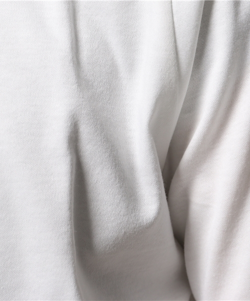 MEN'S MELROSE(メンズメルローズ)の「スムースシルケットヘンリーネックTシャツ MADE IN JAPAN(Tシャツ/カットソー・メンズ・ホワイト/ブルー/ネイビー・MEDIUM/LARGE)」の11枚目の写真