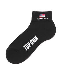 《直営店限定》トップガン ロウ クルー ソックス / TOP GUN LOW CREW SOCKS / アヴィレックス / AVIREX