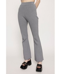 SLY | LIMITED ITEM CRUSH KNIT PT クラッシュ ニットパンツ セットアップ可能 フレアパンツ(スラックス)